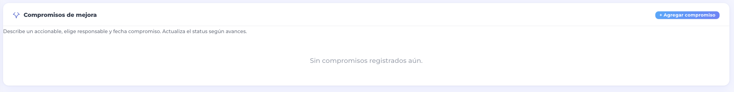Compromisos