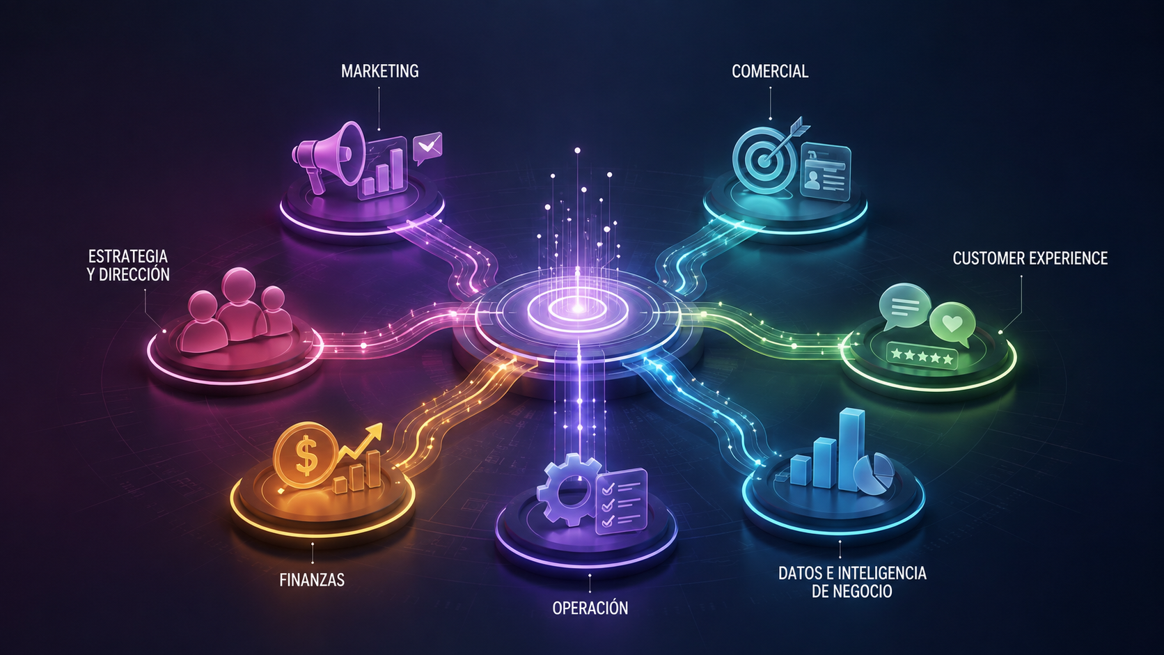 Tu cliente no conoce tus departamentos: vive una sola experiencia